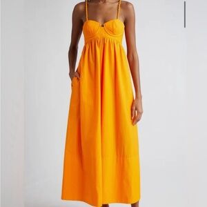 Farm Rio Cotton Maxi Dress, SMALL